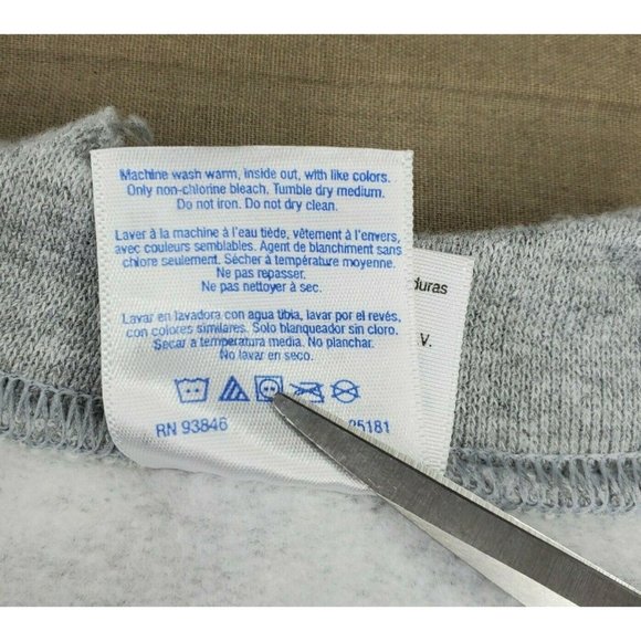 Gildan Heavy Blend Medium The Rolling Stones Lip U.S.A Graphic Distressed Collar - Picture 12 of 12